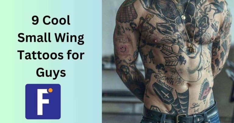 Small Wing Tattoos for Guys