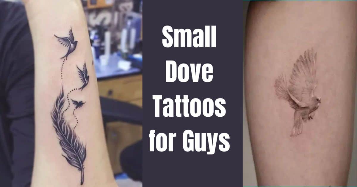 dove outline tattoo