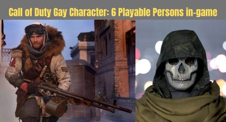 Call of Duty Gay Character