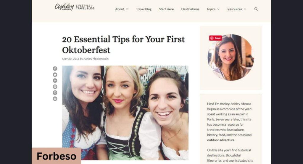 Ashley Abroad Travel and Lifestyle Blog  Oktoberfest