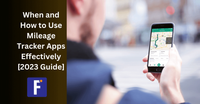 Use Mileage Tracker Apps Effectively