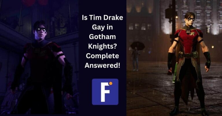 Is Tim Drake Gay in Gotham Knights